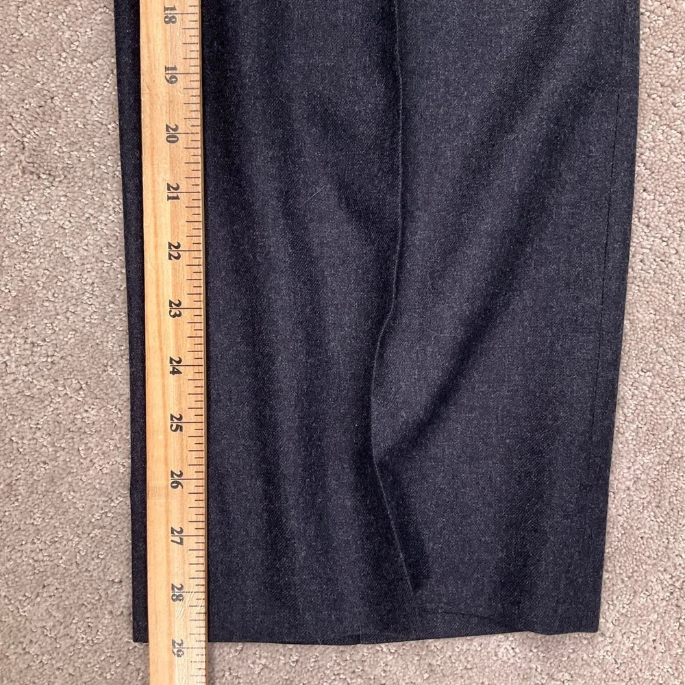 Hart Schaffner Marx Walkers Suit Mens 43R Charcoal‎ Gray 2-Piece Virgin Wool